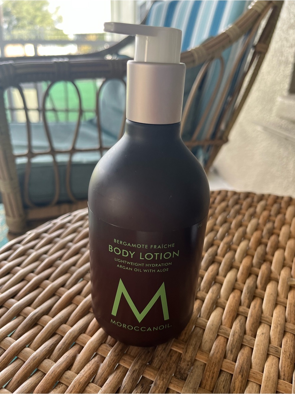 Moroccanoil Bergamote Fraîche Body Lotion. Used twice. 95% full